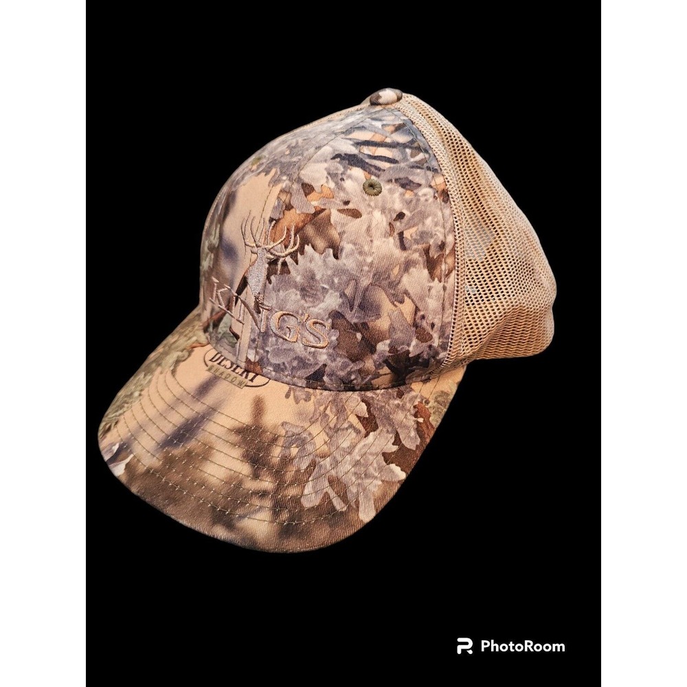 King’s Camo Baseball Cap‎ snapback, mesh